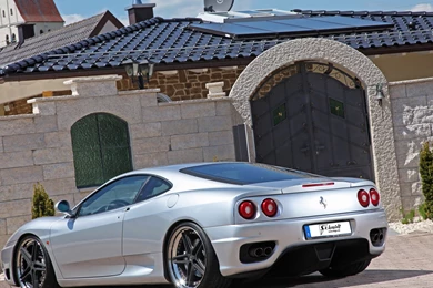 HD Schmidt Revolution Ferrari F360 Back View Wallpapers