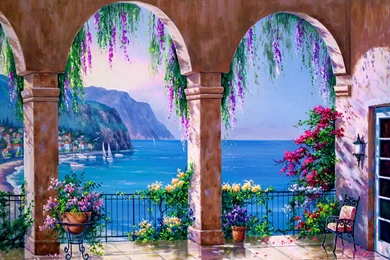 Mediterranean Arch >> HD Wallpaper, Get It Now!