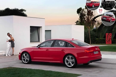 2012 Audi S6   Side