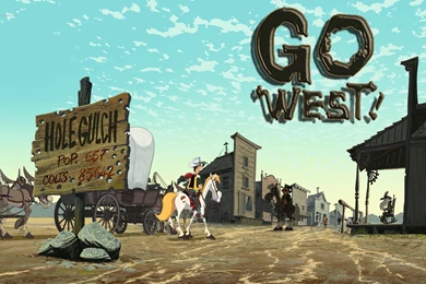 Tous à L'Ouest : Une Aventure De Lucky Luke (Go West: A Lucky Luke ...