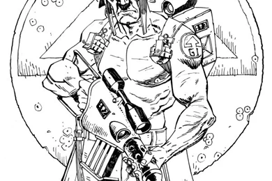DSC Daily Sketch Rogue Trooper By Paul Moore On DeviantArt