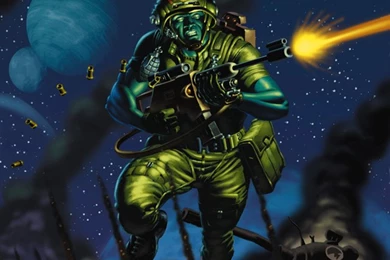 Secret Oranges: The Digital Cupboard: Rogue Trooper By Dave Gibbons