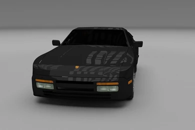Porsche 944 Turbo 3D Model .obj .stl .blend .dae CGTrader.com