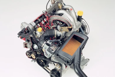 Porsche 944 Period Photos   Engine Cutaway   1280x960   Wallpapers