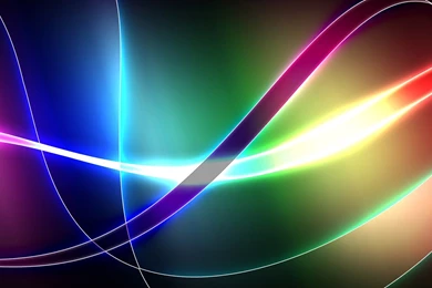 Color Ribbon Pattern Wallpapers