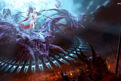 Angel Vs Demon Battle