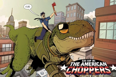 AXE COP Animation Action Comedy Axe Cop Comics Cartoon (15 ...