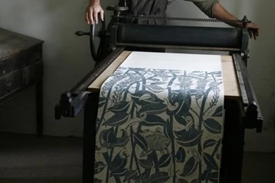 Varx' Hand Block printed Wallpapers By Cameron Short. Dorset ...