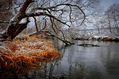 Winter: SNOW Late Autumn Winter Shore Wallpapers For High ...