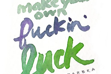 Quote: Make Your Own Luck