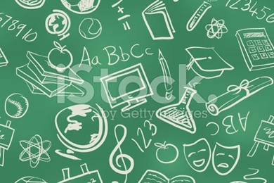 Seamless Education Wallpaper Backgrounds Stock Vector Art 11675869 ...