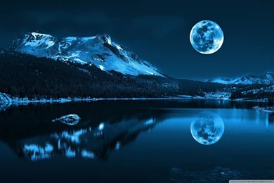 Moonlight Night HD Desktop Wallpapers : Widescreen : High ...