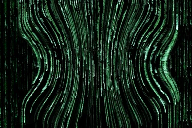 Wallpapers Matrix Code World Map Optical Illusion By Hypnocyst ...