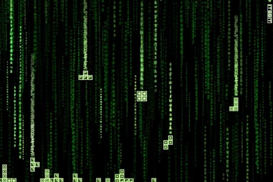 Tetris The Matrix Code Glitch Wallpapers
