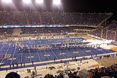 BSU Vs San Diego State Football In Bronco Stadium, Boise