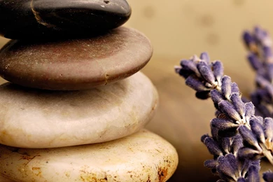 Beautiful Natural Design Circular Stones Wallpapers For Computers ...