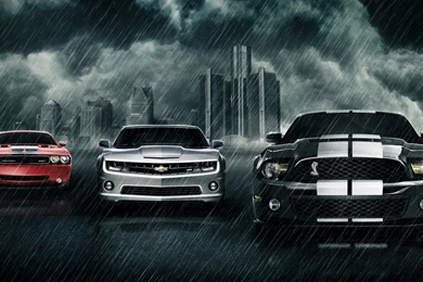 Muscle Cars Mustang Camaro Challenger Wallpapers