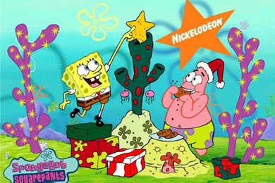 Spongebob Christmas Desktop Wallpapers