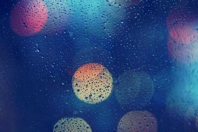 High Quality Wallpapers For Computer, Wet Glass, A Heavy Rain ...