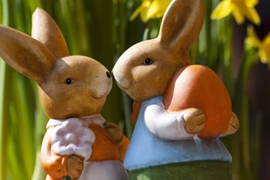 Easter Bunnies Cute Wallpapers For Desktop Of Easter Rabbit