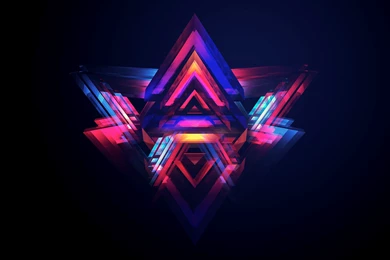 Abstract Cool 3D Colorful Shape Free Wallpapers HD