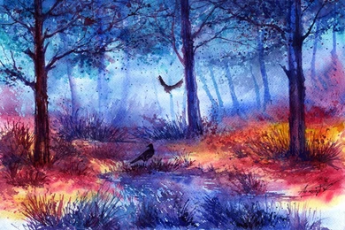 Mysterious Forest By AnnaArmona On DeviantArt