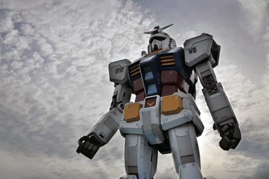 Wallpapers Gundam Monument In Tokyo   1200 X 797   Cities ...