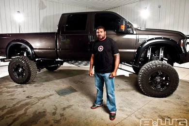 Diesel Truck News   Rampage Jackson's 2008 Ford F350   8 Lug Magazine
