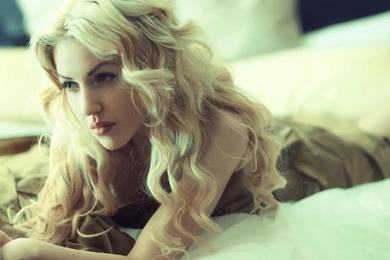 Beauty Blonde Girl Tattoos