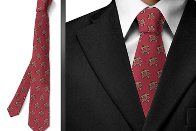 Maryland Terrapins Wallpapers Tie Red