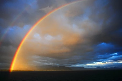 Cloudy Rainbow Wallpapers