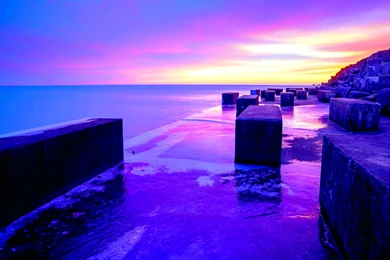 Purple Sunset Wallpapers