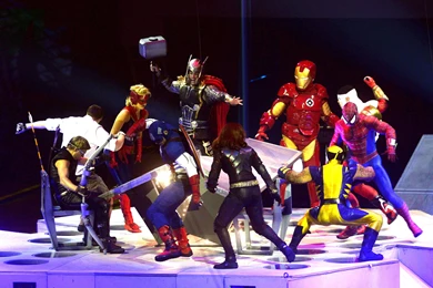 MARVEL UNIVERSE LIVE Superhero Comics Game Concert Cosplay ...