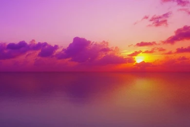 Purple Sunset iPhone Wallpapers