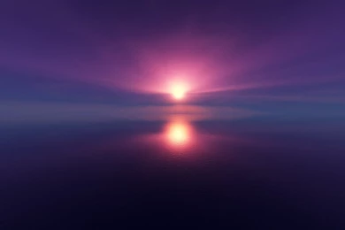 Beautiful Purple Sunset