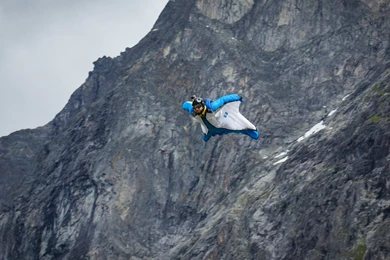 Wallpapers Wingsuit, BASE Jumping, BASE Jumper, Extreme Sports HD 4K