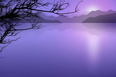 Cartoon Lake Backgrounds