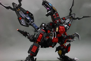 Zoids Power!!! Geno Breaker Raven Ver. FULL LEDs. Photoreview No ...