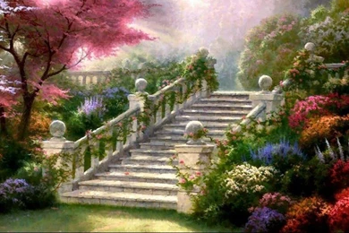 1366x768 Csg Kinkade Hd Wallpapers For PC Desktop Desktop Wallpapers ...