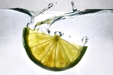 Slice Of Lime Wallpapers And Images Wallpapers, Pictures, Photos