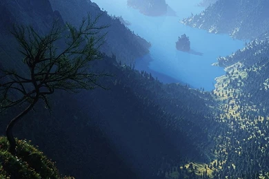 Mountain Lake Valley iPhone 6 Wallpapers / IPod Wallpapers HD   Free ...