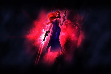 1366x768 Miss Fortune Desktop PC And Mac Wallpapers
