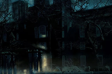 Haunted Castle Full Moon Night Android Wallpapers Free Download