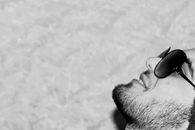 Wallpapers Handsome Men Beard Glasses Well Smile 1366x768