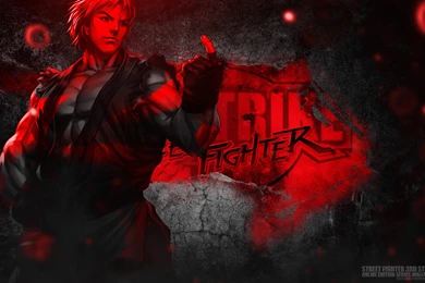 Ken Bosslogic Artgerm Street Fighter Iii 3rd Strike