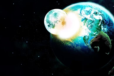 Moon Backgrounds Outer Space Planets Wallpapers