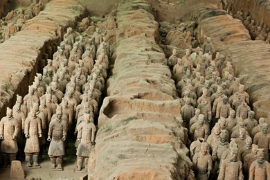 Download Wallpapers China, Archaeology, The Terracotta Army With ...