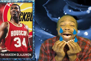 NBA 2k15 MyTeam  Crying For Sapphire Hakeem Olajuwon! Funny Rage ...