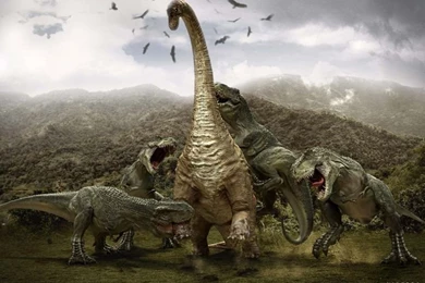 Tyranosaurs Pack Hunting