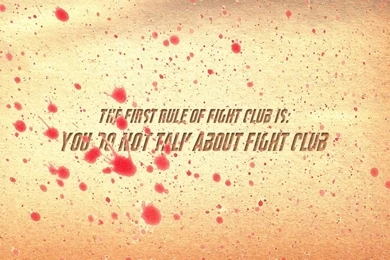 First Rule Of Fight Club By MariuxV On DeviantArt